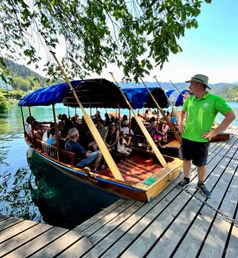 Bled optioneel met pletna boot